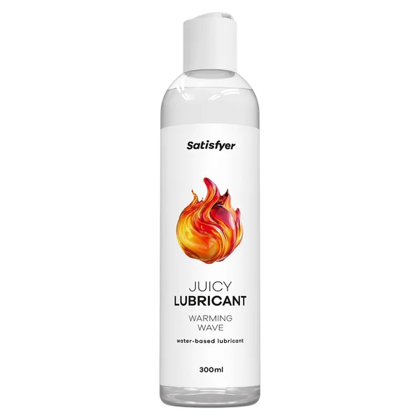 Satisfyer Juicy Lubricant 300 ml Warm Wave - Warming Water Based Lubricant - 300 ml Bottle — image 3 of 5