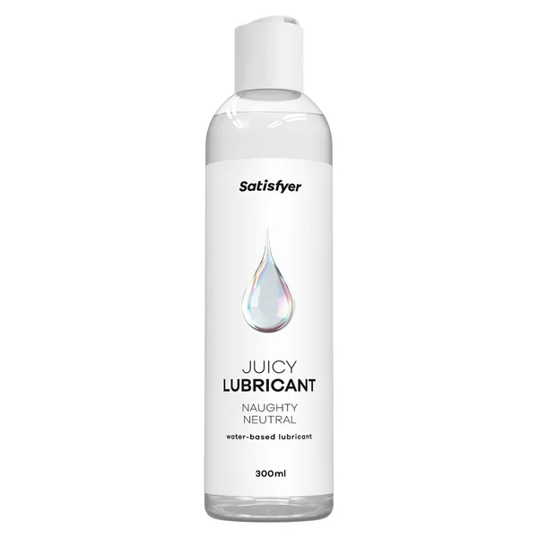 Satisfyer Juicy Lubricant 300 ml Naughty Neutral - Unscented Water Based Lubricant - 300 ml Bottle — image 3 of 5