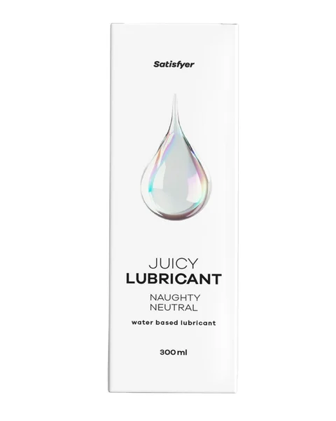 Satisfyer Juicy Lubricant 300 ml Naughty Neutral - Unscented Water Based Lubricant - 300 ml Bottle — image 5 of 5