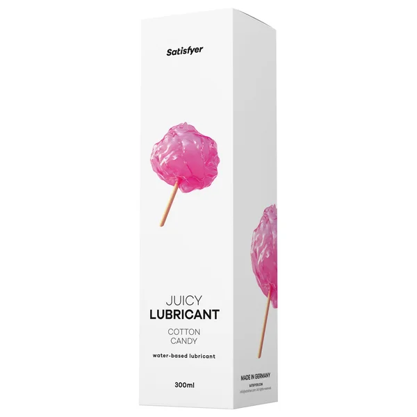 Satisfyer Juicy Lubricant 300 ml Cotton Candy - Cotton Candy Scented Water Based Lubricant - 300 ml Bottle — image 2 of 5