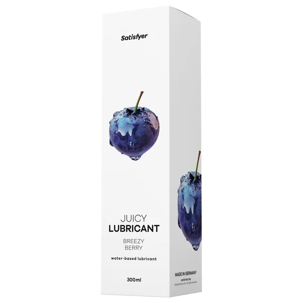 Satisfyer Juicy Lubricant 300 ml Breezy Berry - Blueberry Scented Water Based Lubricant - 300 ml Bottle — image 2 of 5
