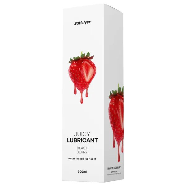 Satisfyer Juicy Lubricant 300 ml Blast Berry - Strawberry Scented Water Based Lubricant - 300 ml Bottle — image 2 of 5