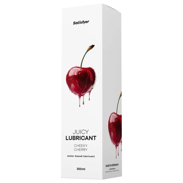 Satisfyer Juicy Lubricant 300 ml Cheeky Cherry - Cherry Scented Water Based Lubricant - 300 ml Bottle — image 2 of 5
