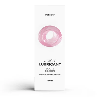 satisfyer juicy lubricant 150 ml booty silicone silicone based anal lubricant 150 ml bottle
