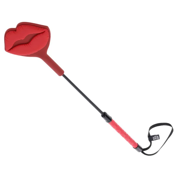 S&M Exs & Ohs Kiss Crop - Red Silicone Tipped Crop Whip — image 4 of 8