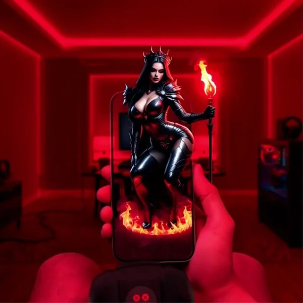 MASTURS Raven - USB Rechargeable Vibrating and Sucking Auto Stroker with Augmented Reality — image 9 of 12