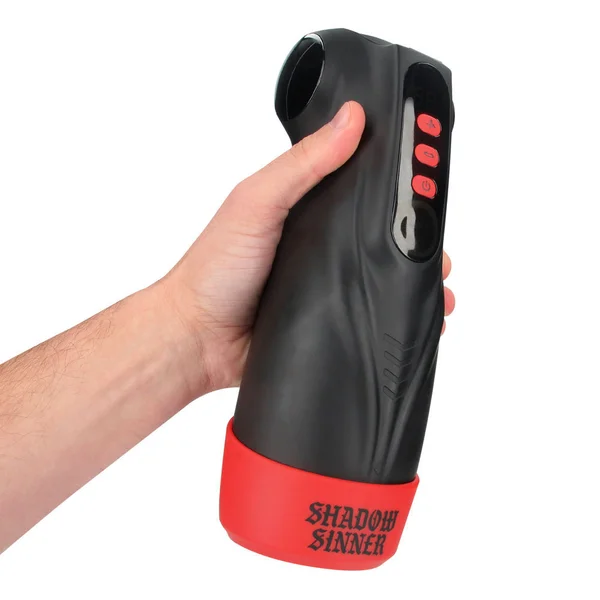 MASTURS Raven - USB Rechargeable Vibrating and Sucking Auto Stroker with Augmented Reality — image 4 of 12