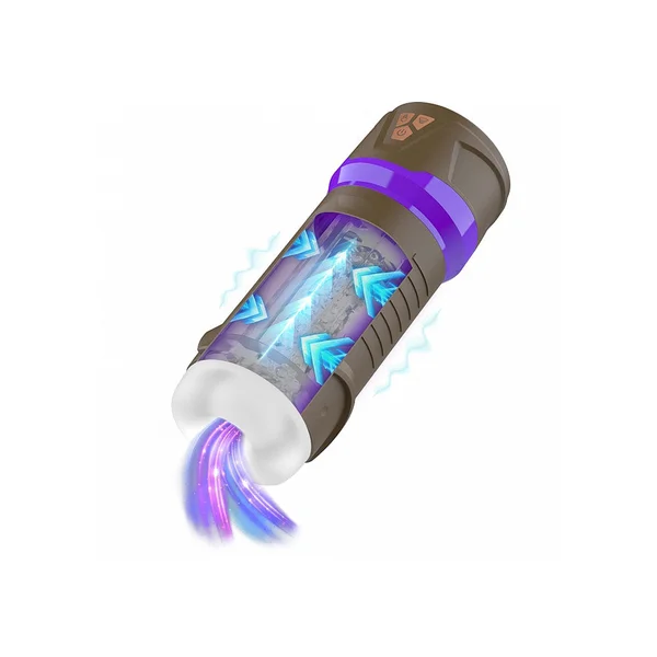 MASTURS Misty - USB Rechargeable Sucking, Vibrating & Squeezing Auto Stroker with Augmented Reality — image 7 of 12