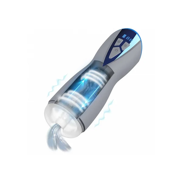 MASTURS Eloa - USB Rechargeable Sucking & Vibrating Auto Stroker with Augmented Reality — image 9 of 12