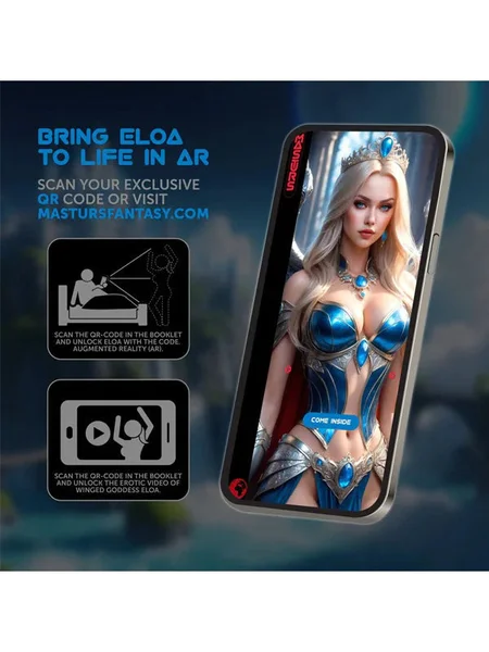 MASTURS Eloa - USB Rechargeable Sucking & Vibrating Auto Stroker with Augmented Reality — image 2 of 12