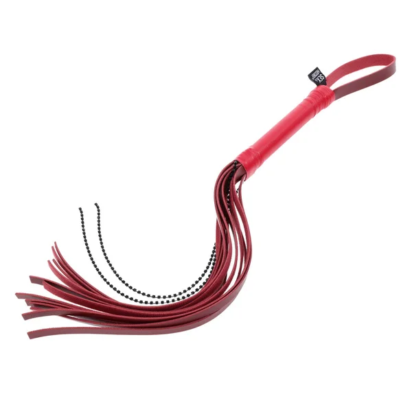 S&M Exs & Ohs Crystal Flogger - Red Flogger Whip — image 7 of 10