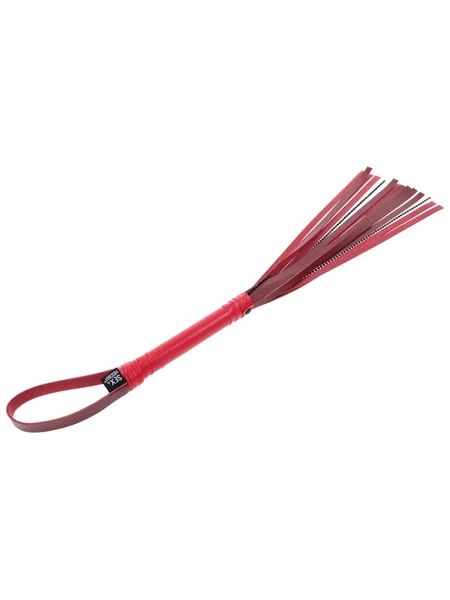 S&M Exs & Ohs Crystal Flogger - Red Flogger Whip — image 8 of 10