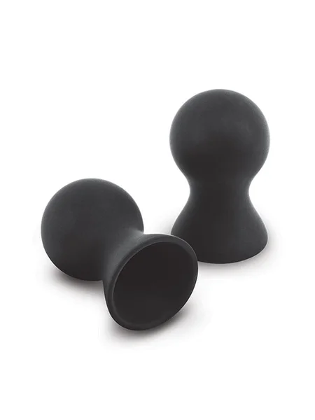 Size Up Silicone Nipple Suckers - Black - Set of 2 — image 3 of 3
