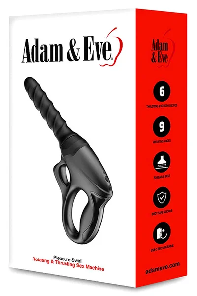 Adam and Eve Pleasure Swirl Thrusting and Rotating Sex Machine — image 18 of 18