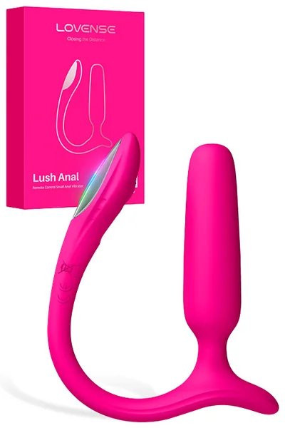Lovense Lush Anal 3.9" App Controlled Vibrating Butt Plug — image 13 of 18