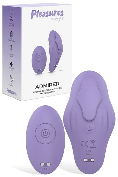 Playful Admirer 3.5" Remote Controlled Panty Vibe — image 4 of 6
