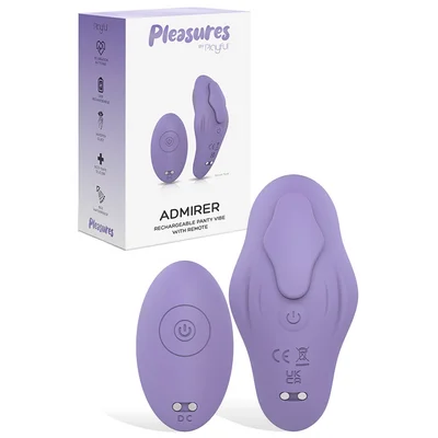 playful admirer 35 remote controlled panty vibe