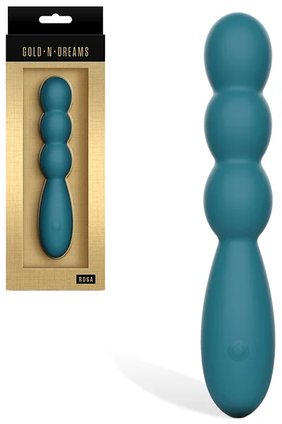 nsnovelties Gold n Dreams Rosa 6.3" Vibrator — image 4 of 9