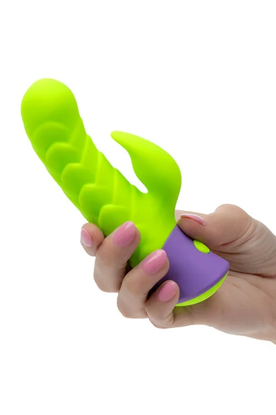Calexotics Rave Dragon 5.75" Waterproof Rabbit Vibrator — image 6 of 12