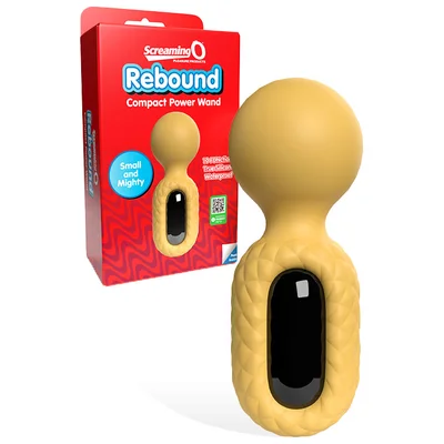screaming o rebound compact silicone wand massager