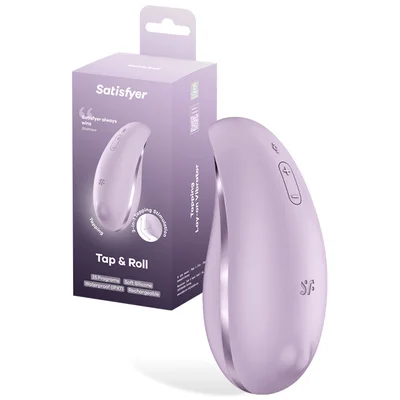 satisfyer tapping rolling 49 clitoral stimulator