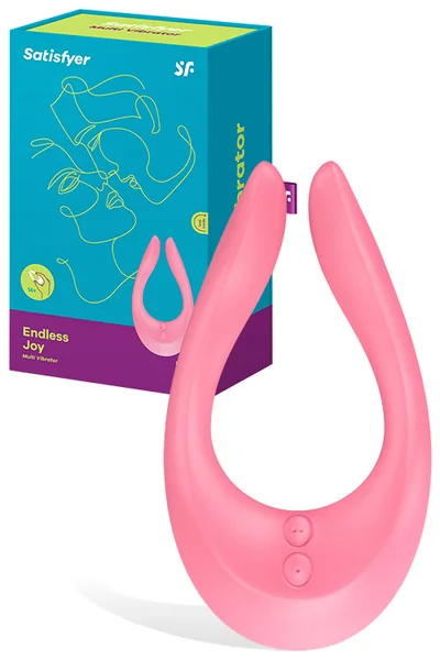Satisfyer Endless Joy 5.25" Couples Vibrator — image 6 of 10