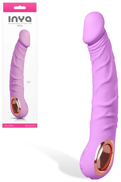 nsnovelties Inya Flex 8.7" Realistic Vibrator — image 5 of 8