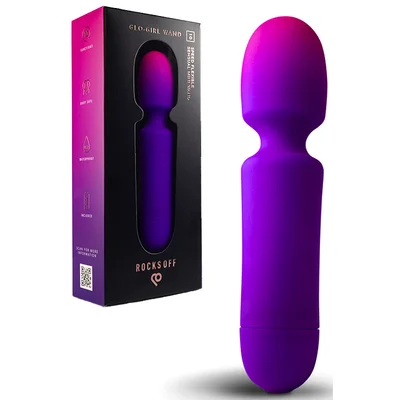rocks off glo girl 66 wand vibrator