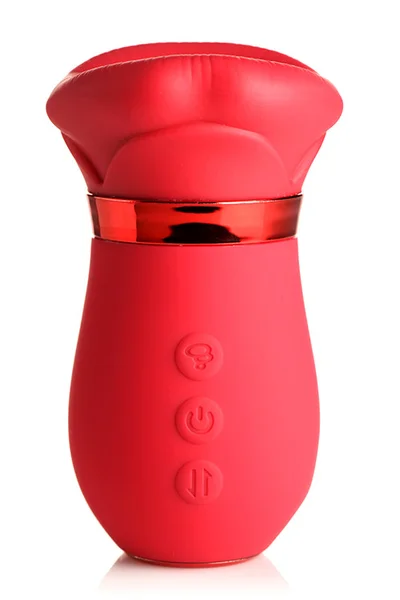 Lickgasm Kiss Me More 4.9" Kissing, Sucking & Vibrating Clitoral Stimulator — image 2 of 5
