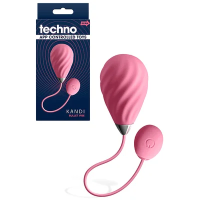 nsnovelties techno kandi app compatible 75 vibrating bullet