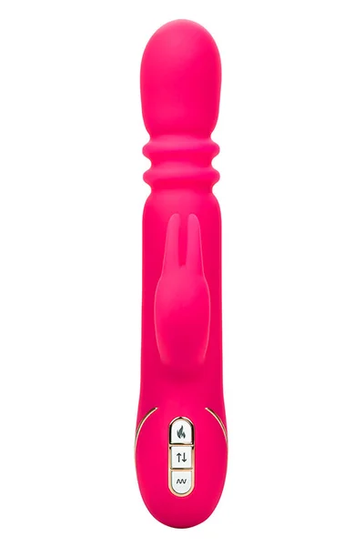 Calexotics Jack Rabbit Triple Fantasy 9.5" Heated Rabbit Vibrator — image 2 of 8