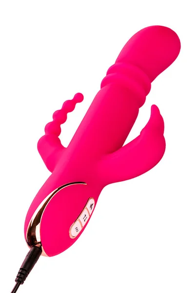 Calexotics Jack Rabbit Triple Fantasy 9.5" Heated Rabbit Vibrator — image 4 of 8