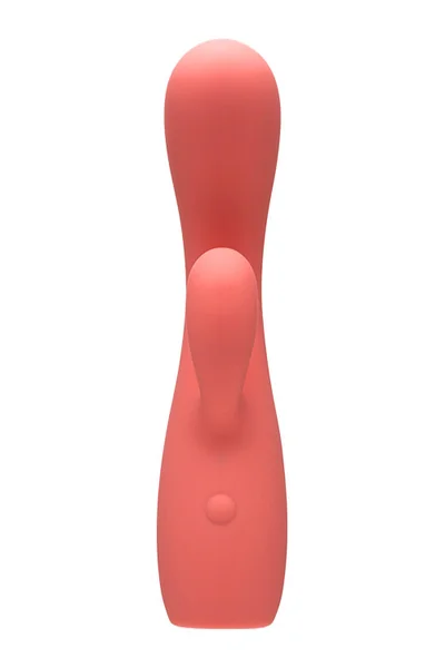 Adam and Eve Groovy Glow Ups 7" Curvie Rabbit Vibrator — image 6 of 12