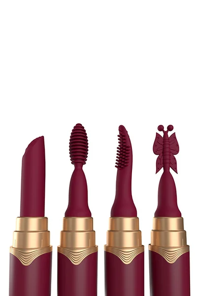 Screaming O My Secret 7" Lipstick Bullet Vibrator with 4 Tips — image 8 of 8