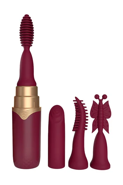 Screaming O My Secret 7" Lipstick Bullet Vibrator with 4 Tips — image 7 of 8