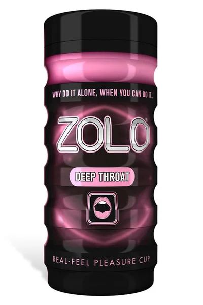 ZOLO Real-Feel Pleasure Cup Masturbator - Deep Throat — image 10 of 12