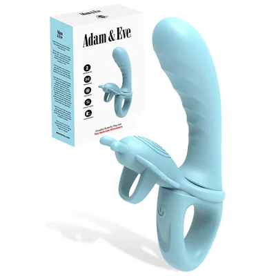 adam and eve couples butterfly 4 in 1 rabbit g spot finger couples ring vibrator set