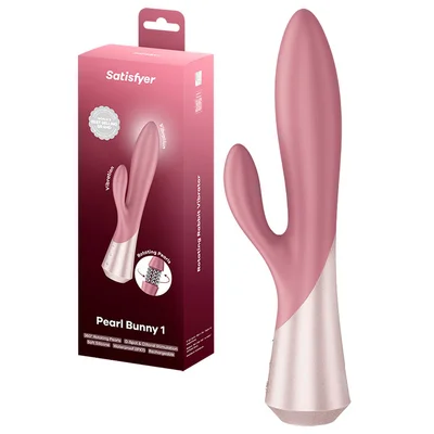 satisfyer pearl bunny 1 88 rotating rabbit vibrator