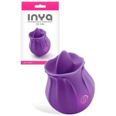 nsnovelties inya the kiss 3 flickering tongue clitoral vibrator