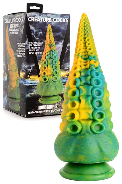 Creature Cocks Monstropus 8.5" Silicone Tentacled Monster Dildo — image 7 of 12
