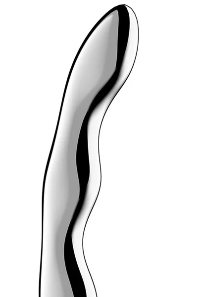 Satisfyer Cosmic Crest 2 Weighted 8" Stainless Steel Dildo — image 4 of 4