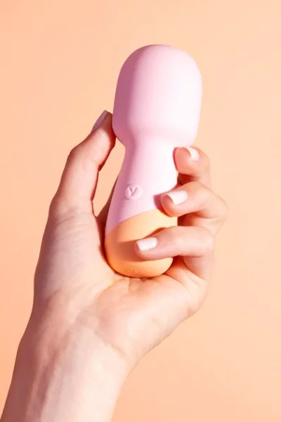 Vush Peachy 4.3" Mini Wand Vibrator — image 19 of 19