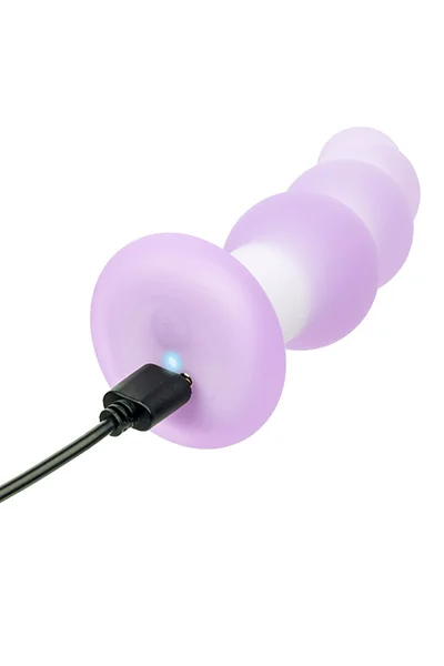 Calexotics Lavender Haze 4.25" Beaded Curved Anal Probe — image 12 of 18