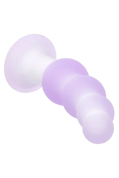 Calexotics Lavender Haze 4.25" Beaded Curved Anal Probe — image 3 of 18