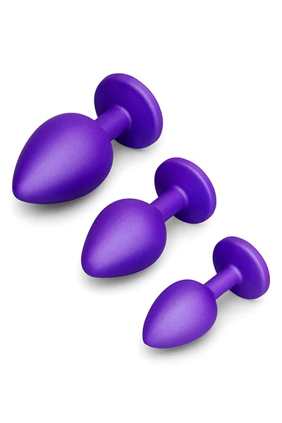 B-Vibe Jeweled Butties 3 Piece Anal Training Kit — image 4 of 6