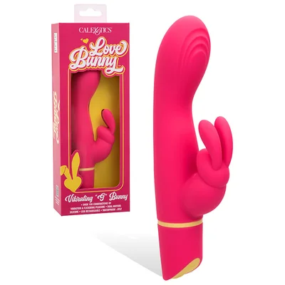 calexotics vibrating g bunny 75 silicone rabbit vibrator