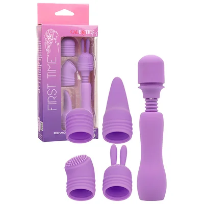 calexotics first time 5 piece travel wand pleasure kit