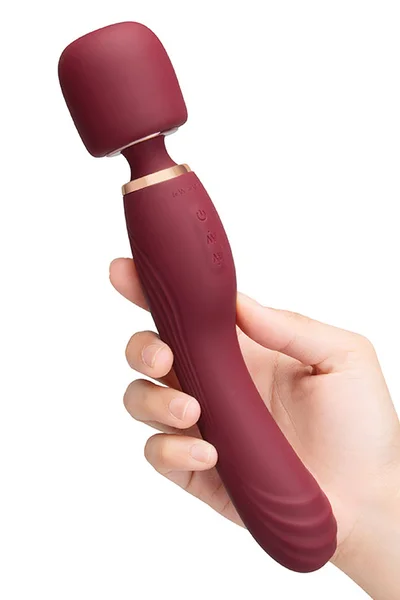 Le Wand Flat Top Fusion 8.75" Double Ended G Spot & Wand Vibrator — image 5 of 6