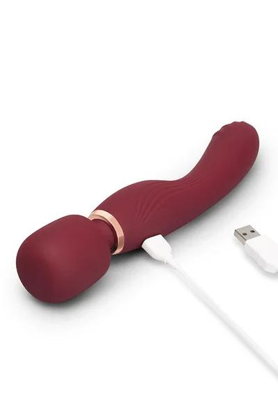 Le Wand Flat Top Fusion 8.75" Double Ended G Spot & Wand Vibrator — image 6 of 6