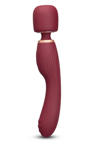 Le Wand Flat Top Fusion 8.75" Double Ended G Spot & Wand Vibrator — image 9 of 12